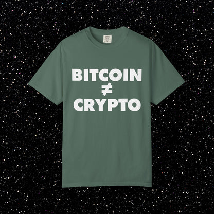 Bitcoin ≠ Crypto Tee