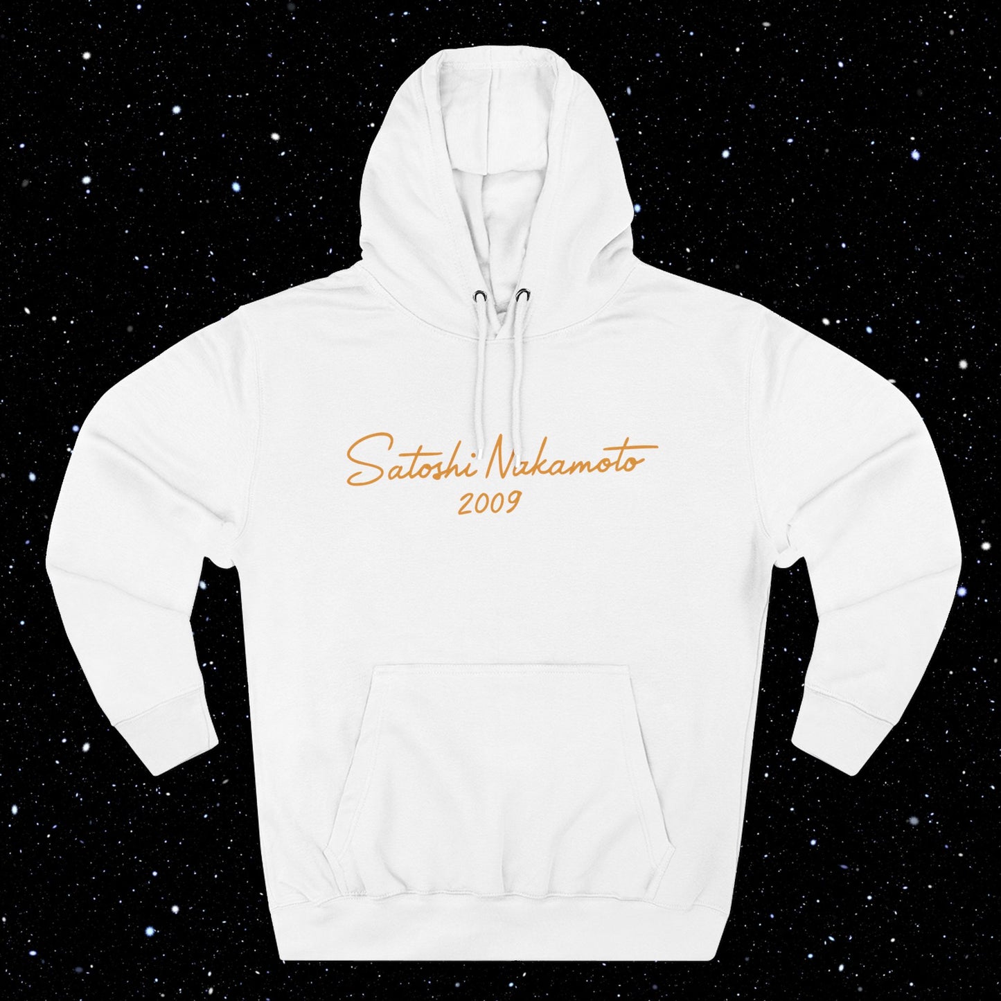 Satoshi Nakamoto 2009 Fleece Hoodie