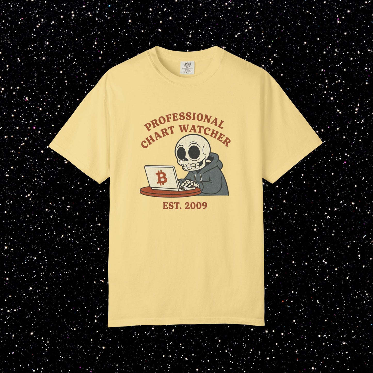 Professional Chart Watcher Bitcoin Tee