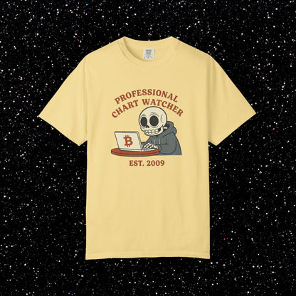 Professional Chart Watcher Bitcoin Tee