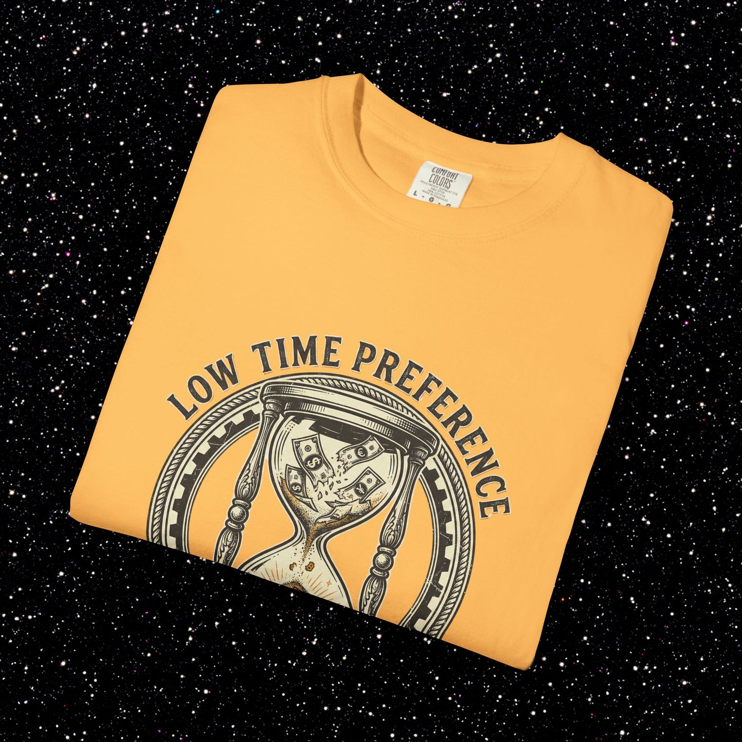 Bitcoin Low Time Preference Hour Glass Tee