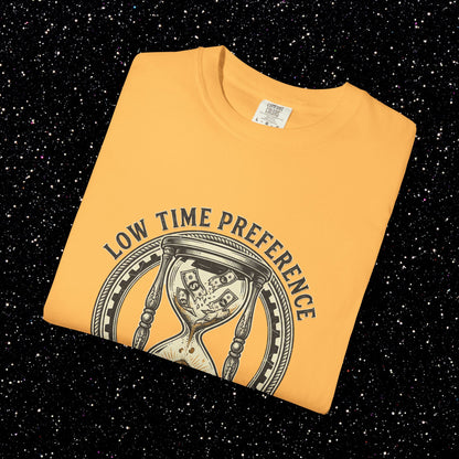 Bitcoin Low Time Preference Hour Glass Tee