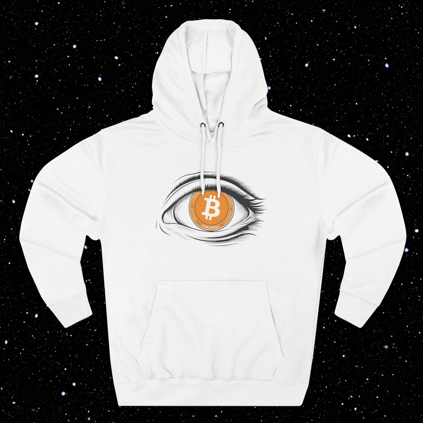 Bitcoin Vision Fleece Hoodie