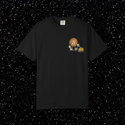 Pet Rock Bitcoin Backprint Tee