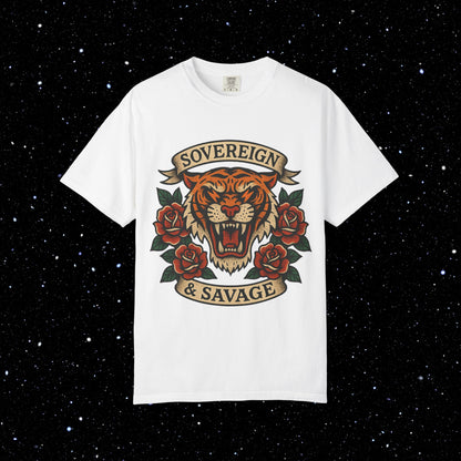 Sovereign and Savage Bitcoin Tee