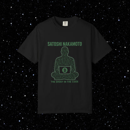 Satoshi Ghost in The Code Tee