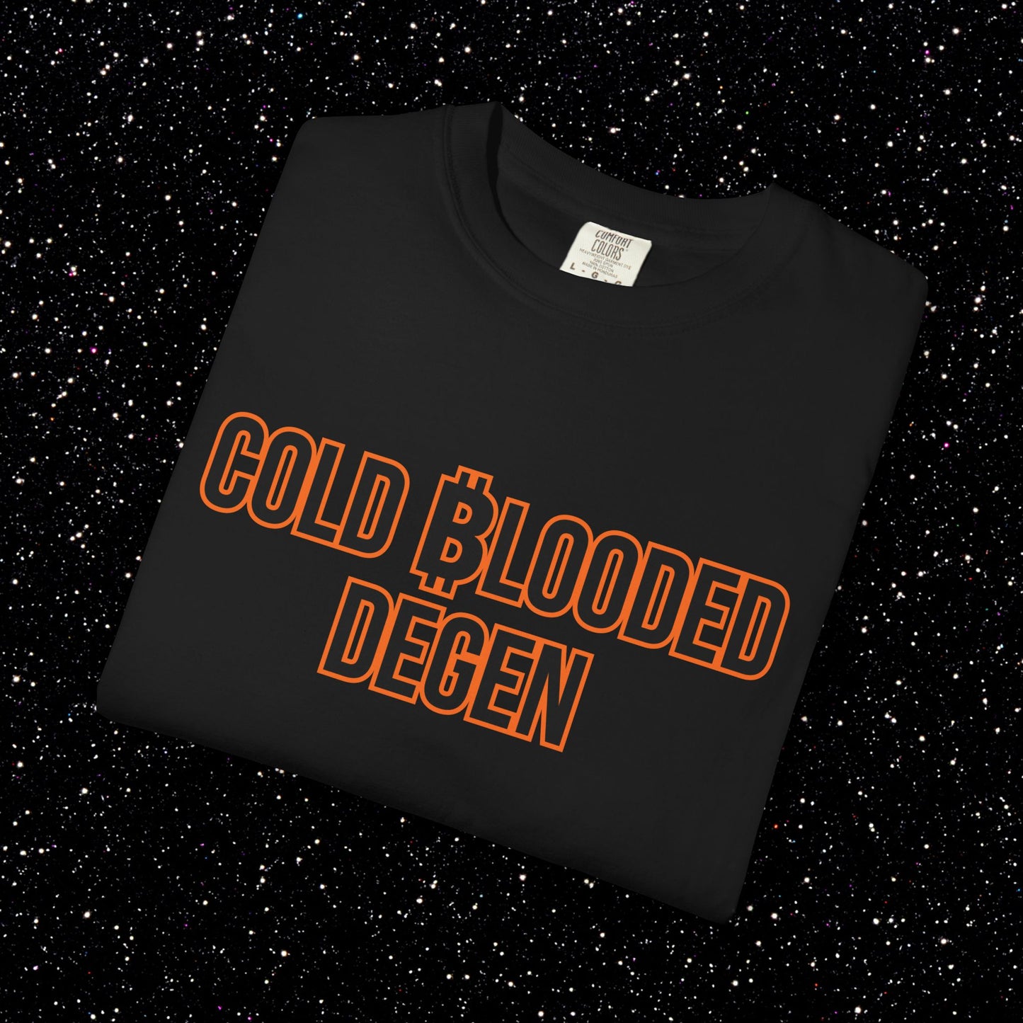 Cold Blooded Degen Bitcoin Tee