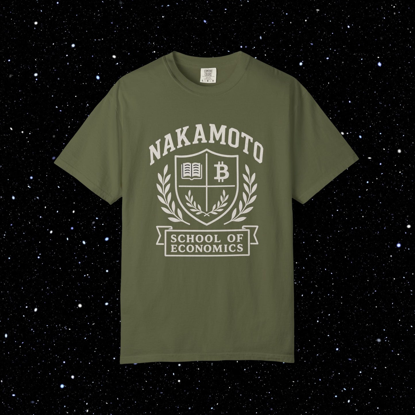 Nakamoto School of Economics Bitcoin Tee