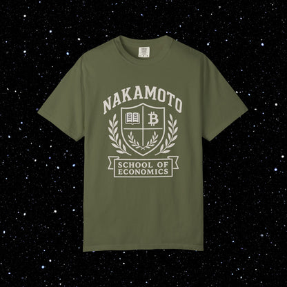 Nakamoto School of Economics Bitcoin Tee