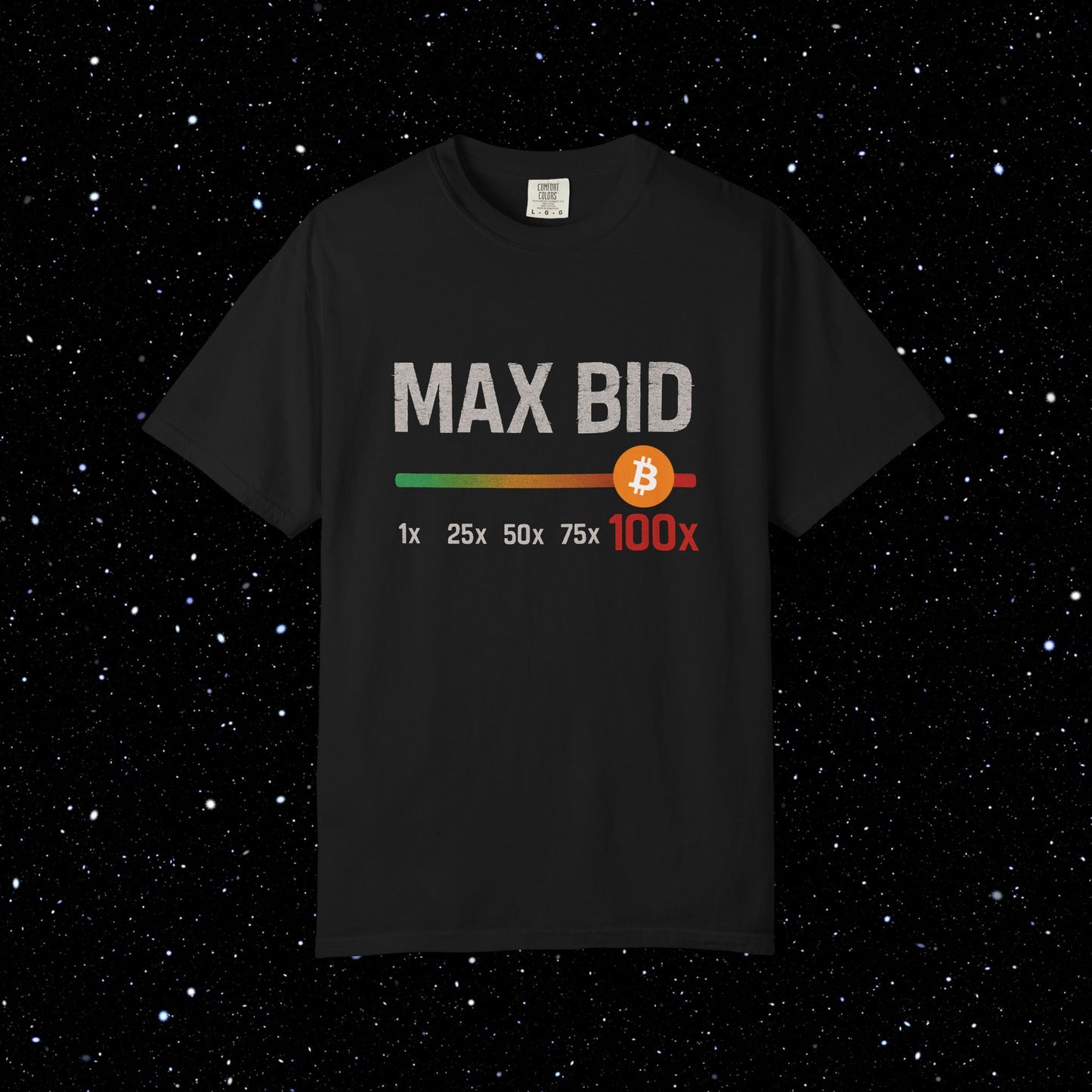 Max Bid Bitcoin Tee