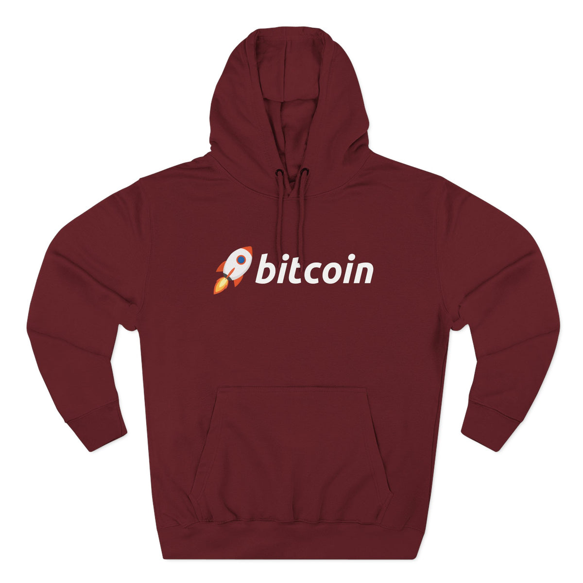 Bitcoin Rocket Logo