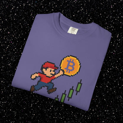 Pixel HODL Runner Tee