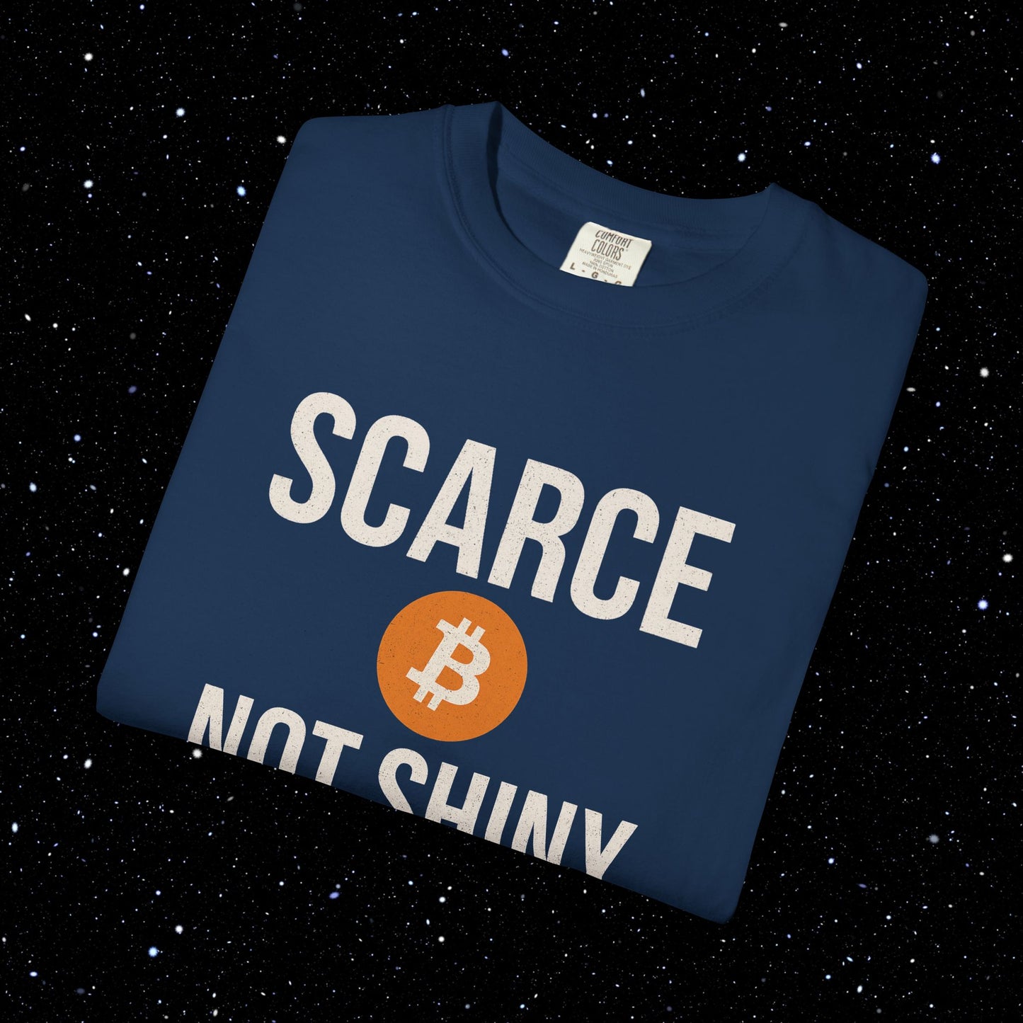 Scarce Not Shiny Bitcoin Tee