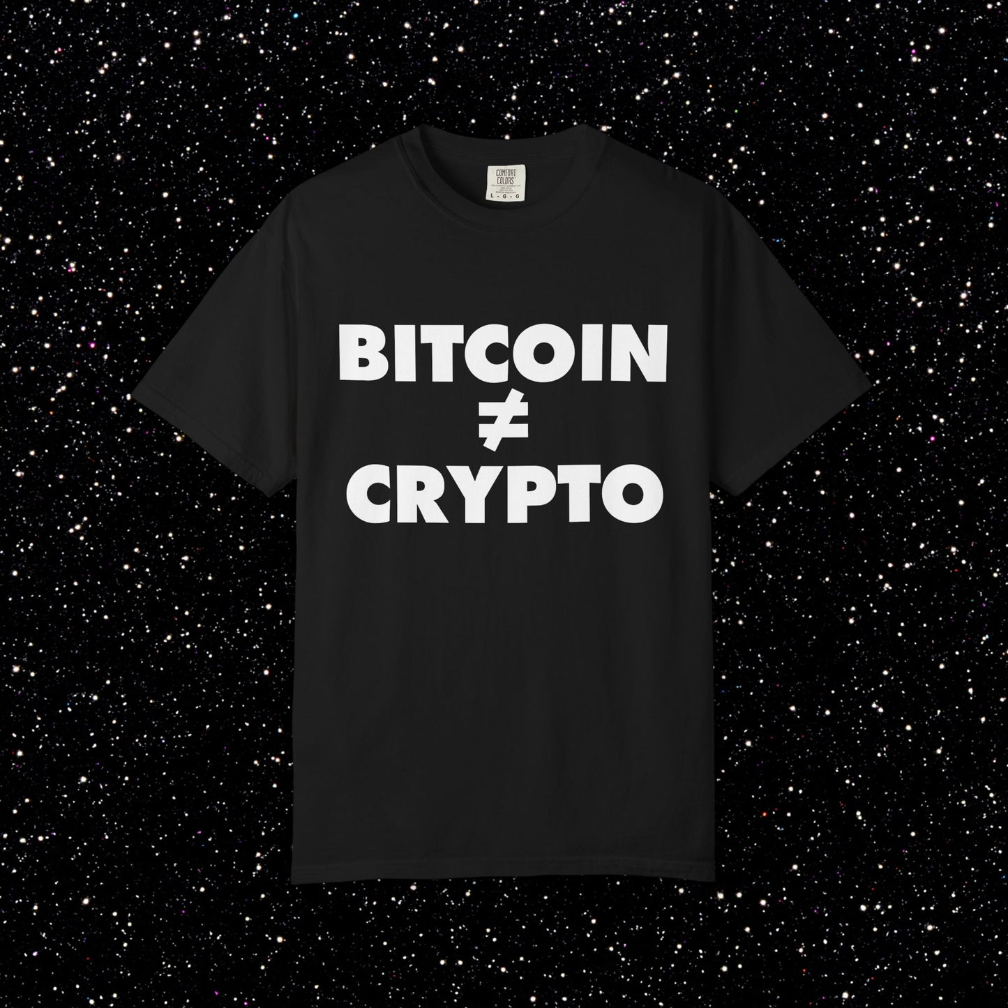 Bitcoin ≠ Crypto Tee