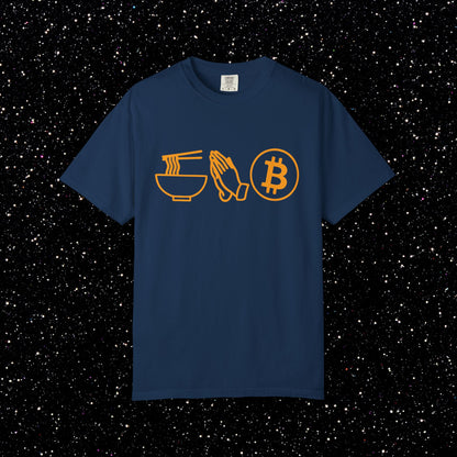 Eat Pray Bitcoin Tee