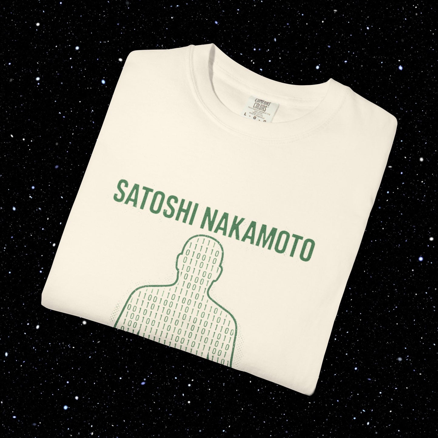 Satoshi Ghost in The Code Tee