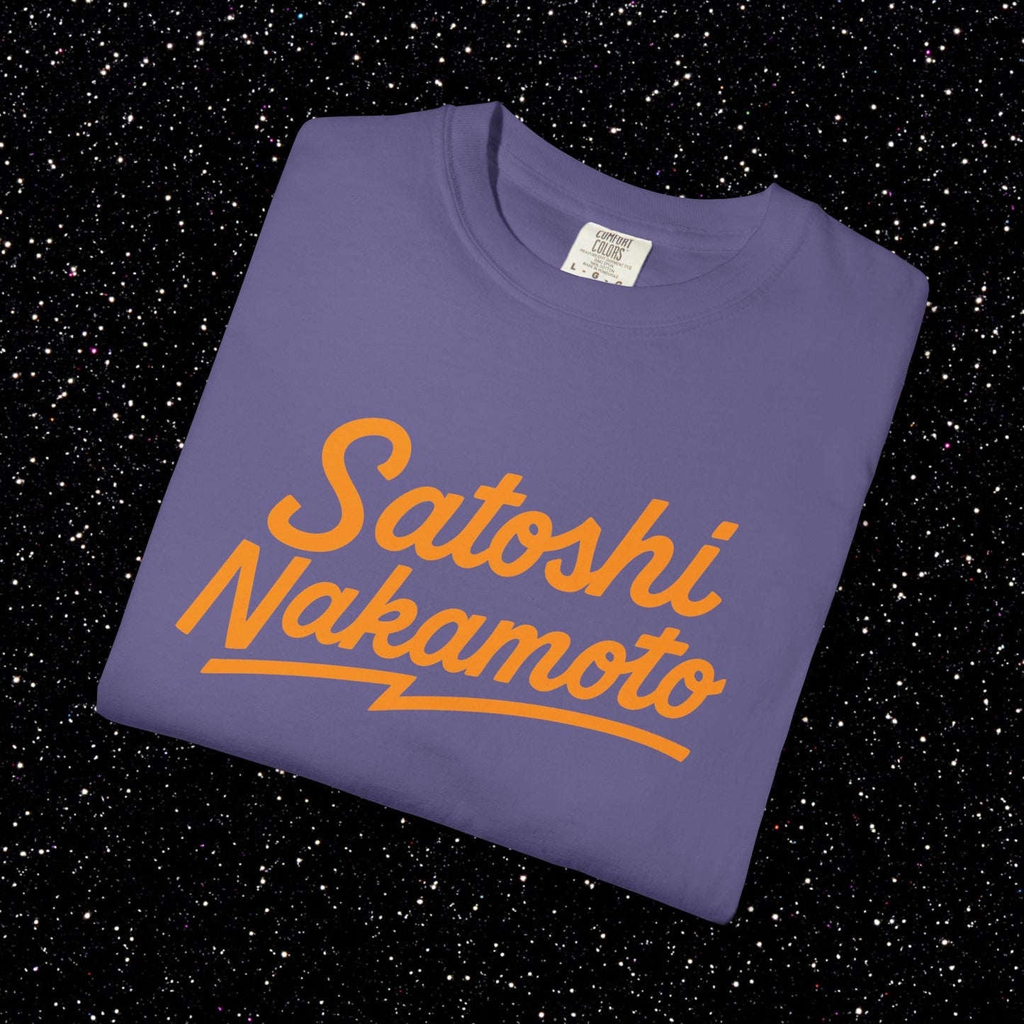 Satoshi Nakamoto Lightning Script Tee