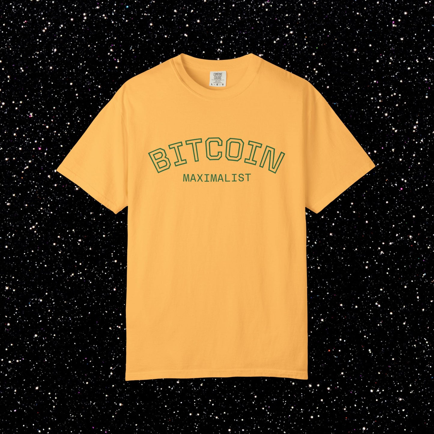 Bitcoin Maximalist College Tee