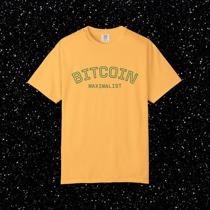 Bitcoin Maximalist College Tee
