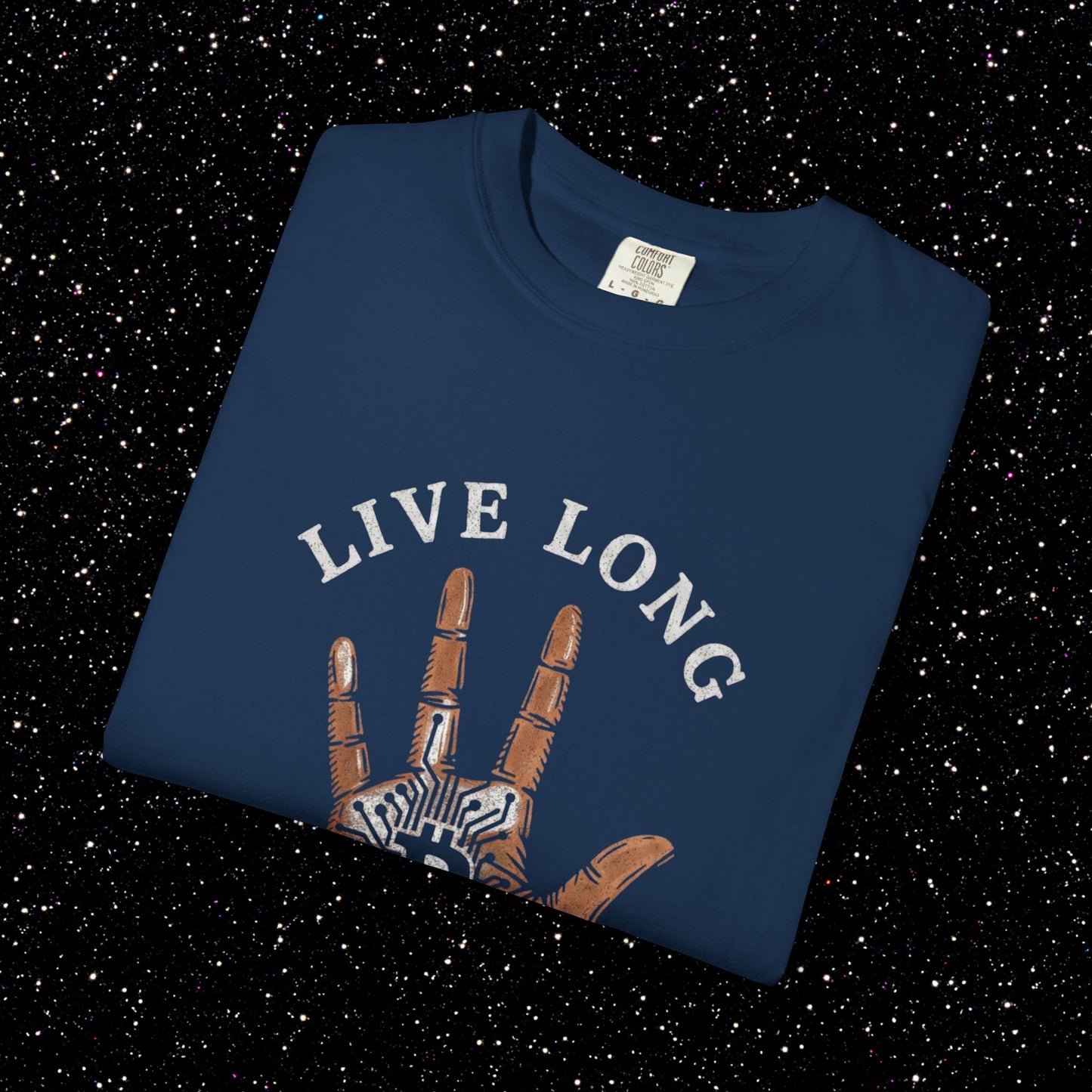Live Long and HODL Bitcoin Tee