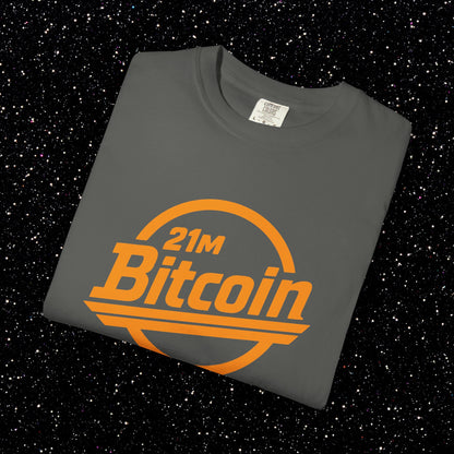 21M Bitcoin Retro Badge Tee