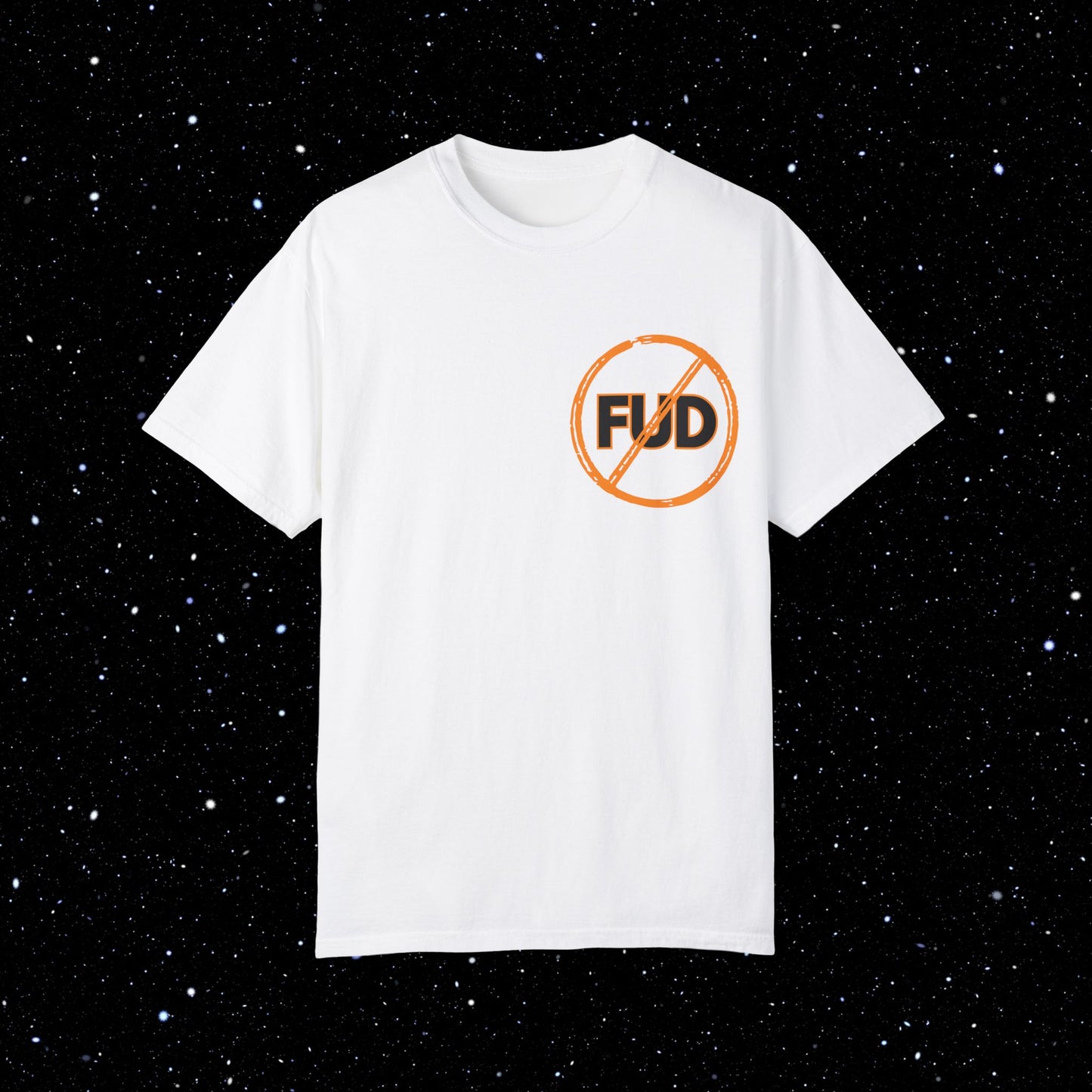 No FUD - Bitcoin Comfort Colors Back Print Tee