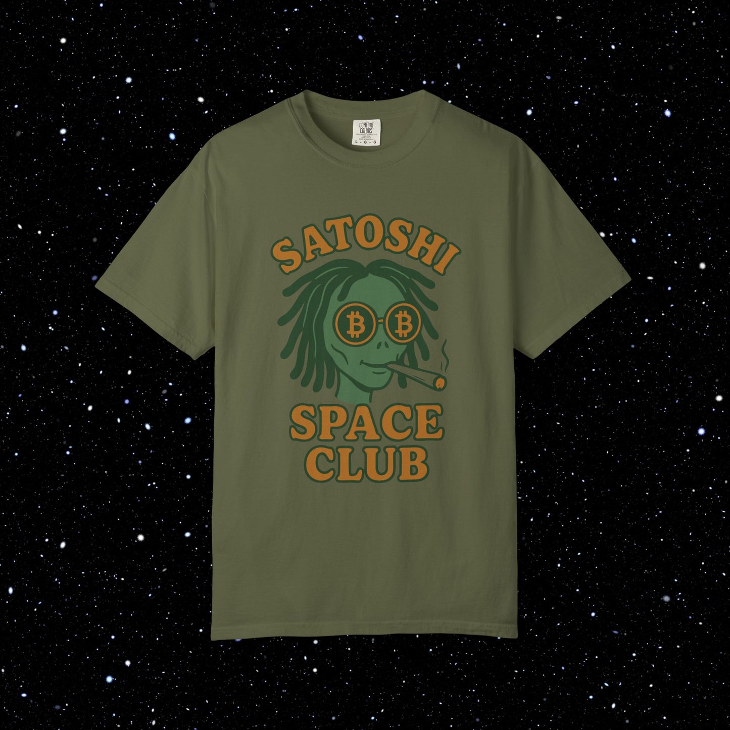 Satoshi Space Club - Spaced Alien Tee