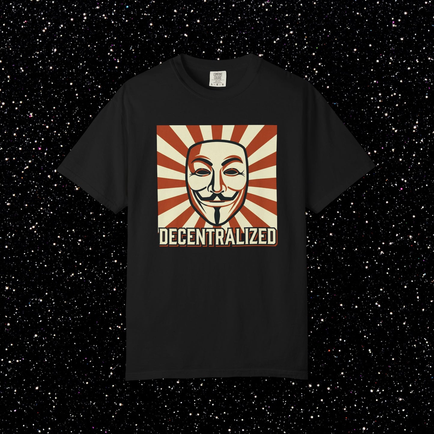 Decentralized Guy Fawkes Tee