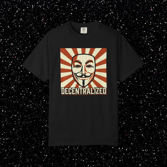 Decentralized Guy Fawkes Tee