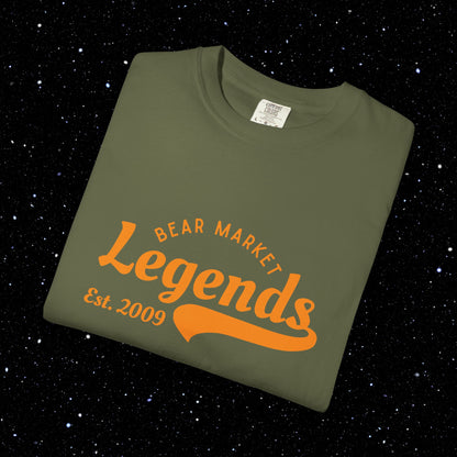 Bear Market Legends - Bitcoin Comfort Colors Tee Shirt