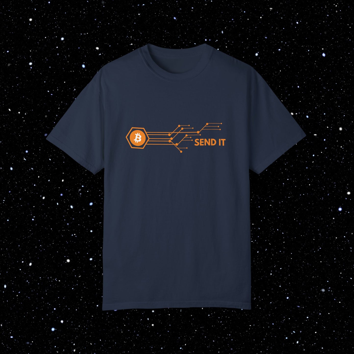 Send It - Bitcoin Comfort Colors Tee Shirt