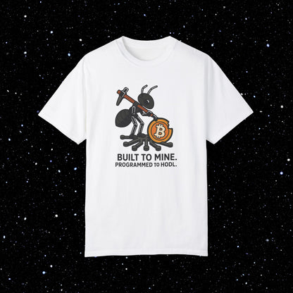 Bitcoin Ant Miner Comfort Colors Tee Shirt