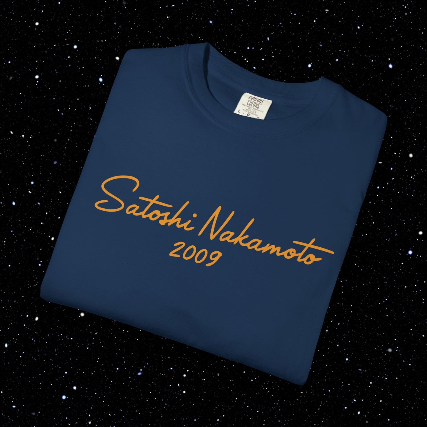Satoshi Nakamoto 2009 Tee