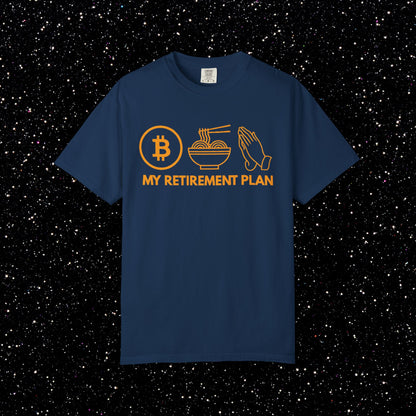Ramen Retirement Plan Bitcoin Tee