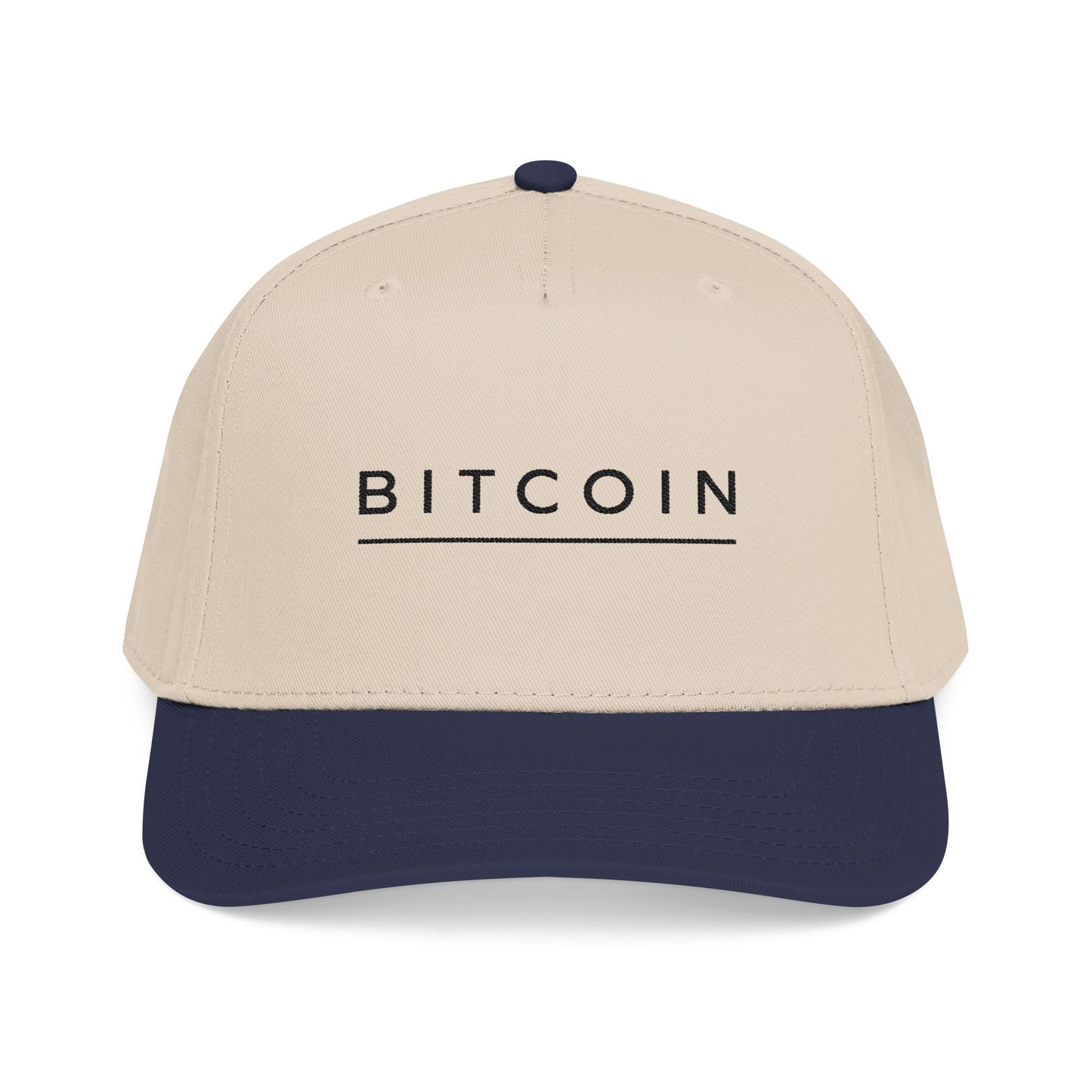 Bitcoin Minimalist Embroidered