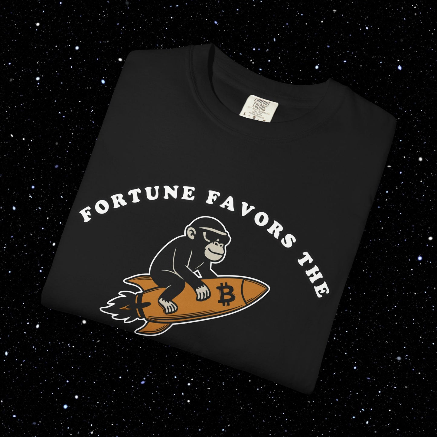 Fortune Favors the Degens Bitcoin Tee