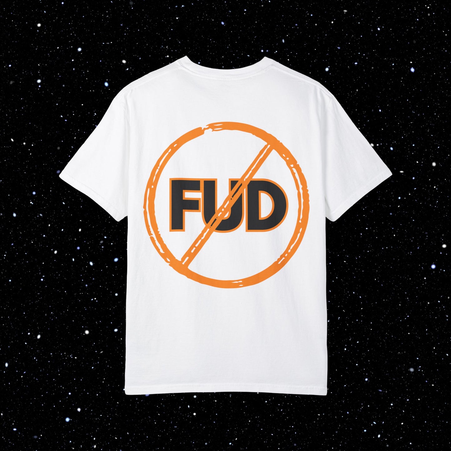 No FUD - Bitcoin Comfort Colors Back Print Tee