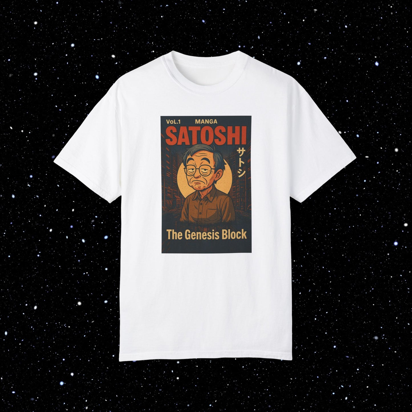 Satoshi Vol 1 - Comfort Colors Tee Shirt