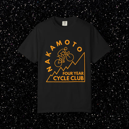 Nakamoto Four Year Cycle Club Bitcoin Line Tee