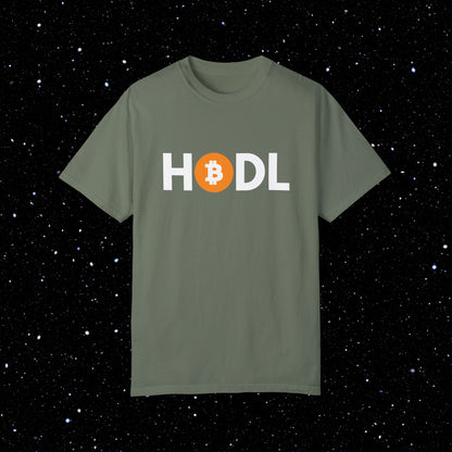 HODL Comfort Colors Bitcoin Tee Shirt