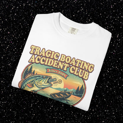 Tragic Boating Accident Club Shirt | Bitcoin Since 2009 Retro Opsec Tee