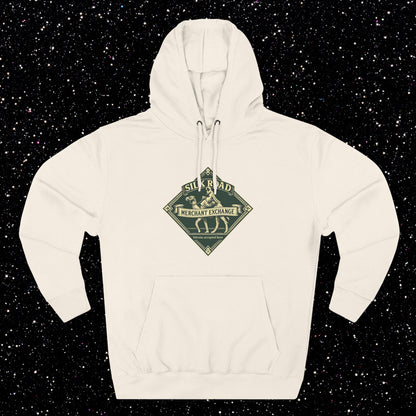 Silk Road Merchant Exchange Hoodie | Bitcoin Accepted Here | Heritage Trade Design