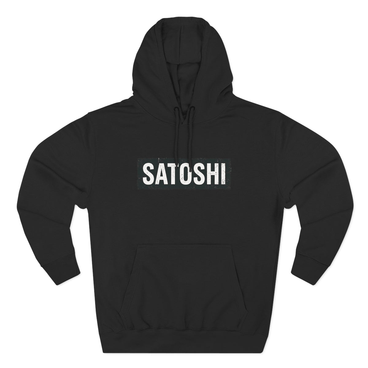 Satoshi Logo Fleece Hoodie