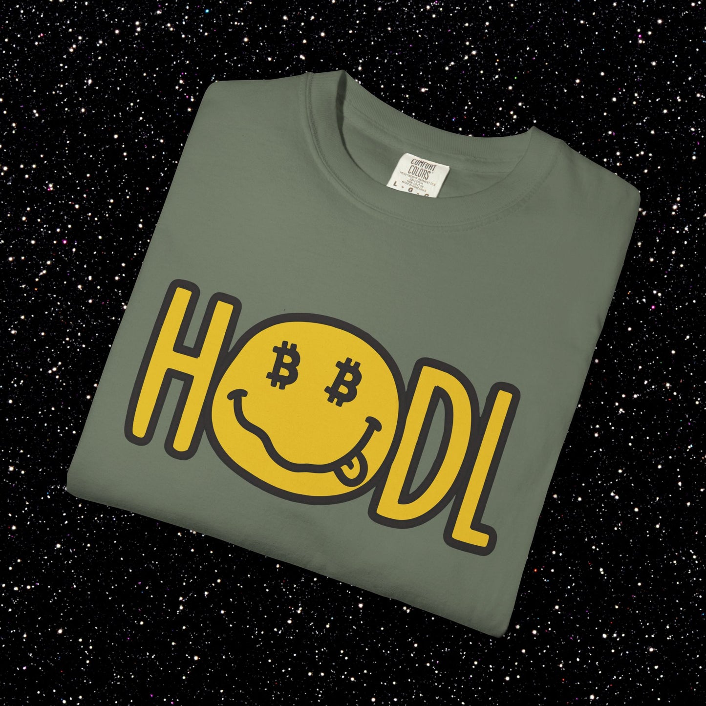 HODL Smiley Bitcoin Tee