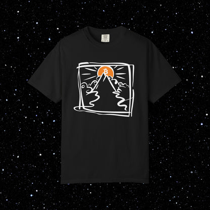 Sunrise Doodle Bitcoin Tee