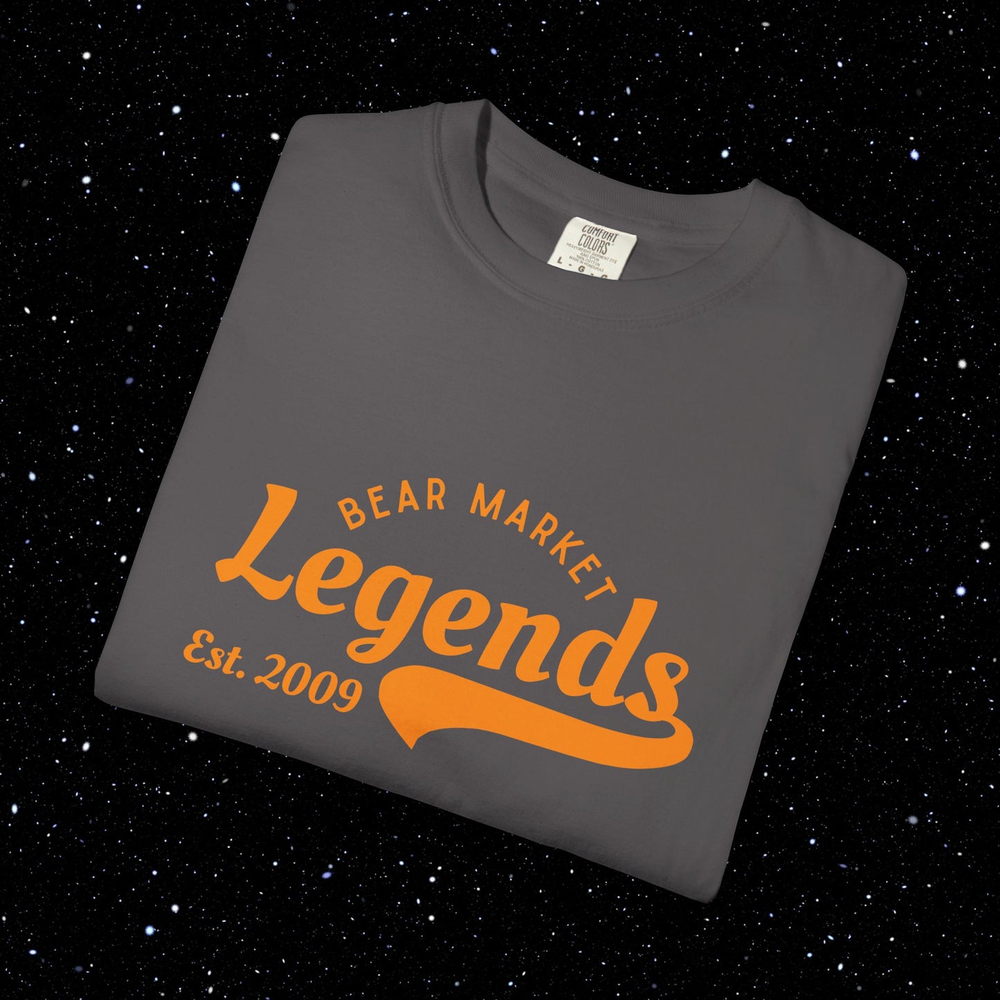Bear Market Legends - Bitcoin Comfort Colors Tee Shirt