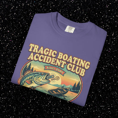 Tragic Boating Accident Club Shirt | Bitcoin Since 2009 Retro Opsec Tee