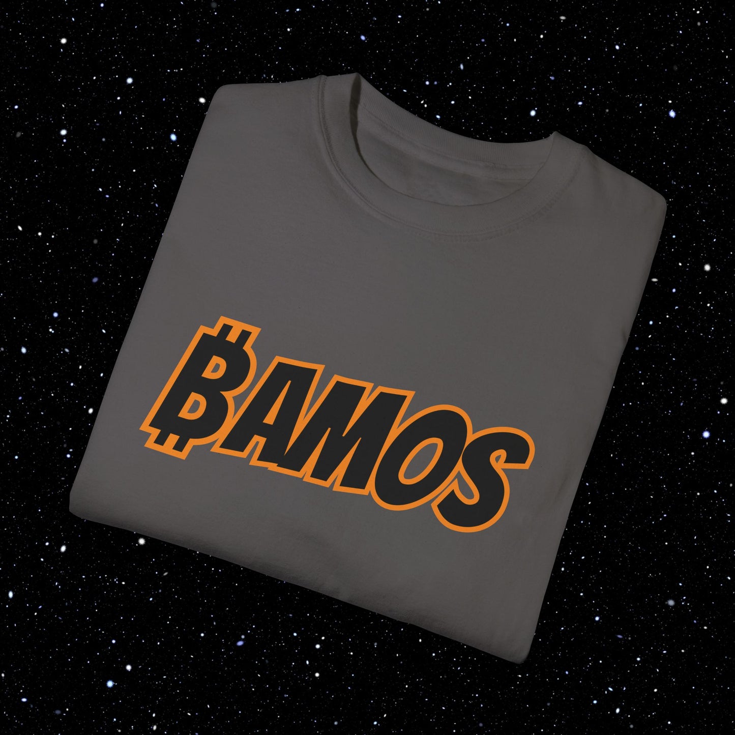 ₿AMOS - Bitcoin Comfort Colors Tee Shirt