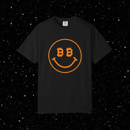 Be Happy Bitcoin Comfort Colors Tee