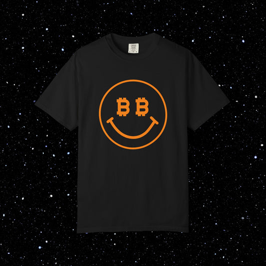 Be Happy Bitcoin Comfort Colors Tee